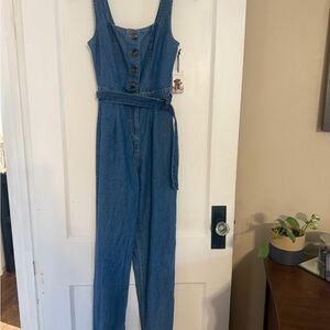 Sincerely Jules Blue Denim Overalls